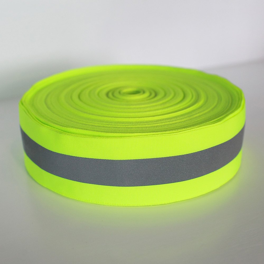 Yellow Rflective ribbon tape 6304