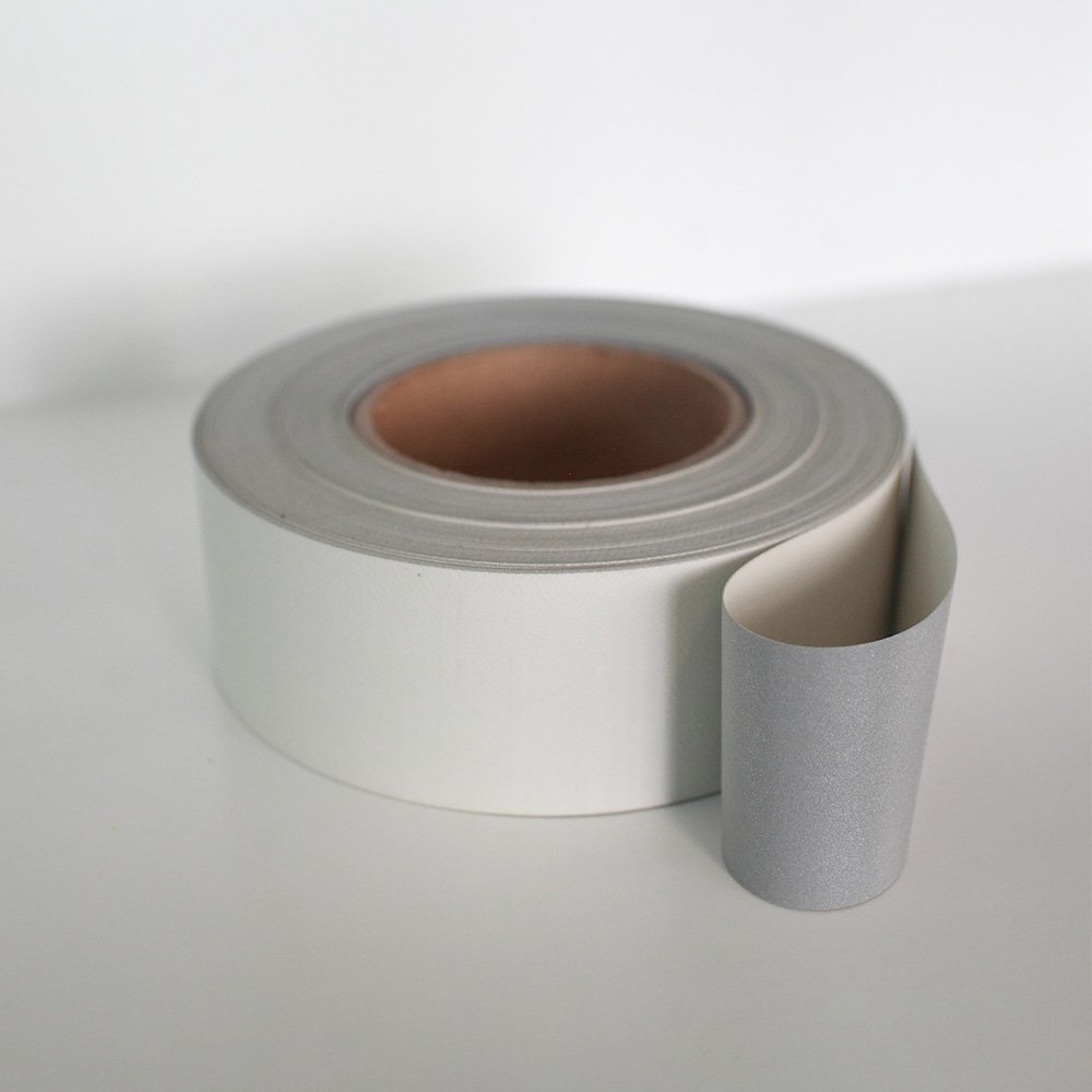 Silver Flame Resistant Reflective Fabric 501